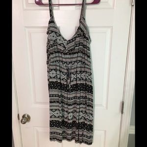 Torrid Black/White/Pink Dress GUC
